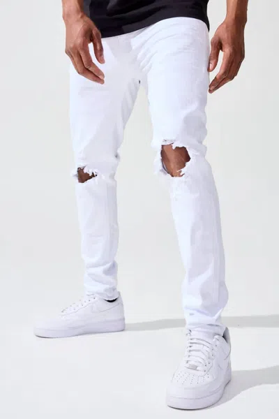 Jordan Craig Men's Ross Angelic Denim Jean In White