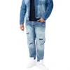 Jordan Craig Men's Sean Hamilton Denim Jean In Aged Wash In Multi