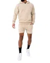Jordan Craig Men's Summer Breeze Pullover Hoodie In Natural Sand In Beige