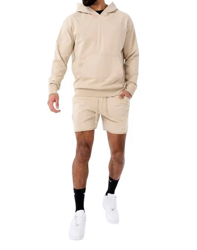 Jordan Craig Men's Summer Breeze Pullover Hoodie In Natural Sand In Metallic