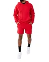 Jordan Craig Men's Summer Breeze Pullover Hoodie In Red In Red
