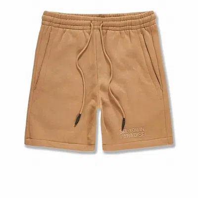 Jordan Craig Men's Sweat Shorts In Mocha In Brown