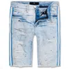 Jordan Craig Men's Time's Up Denim Shorts In Ice Blue In Blue