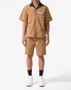 Jordan Craig Retro Re Up Short In Wheat In Brown