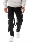 Jordan Craig Ross Brighton Cargo Pants In Black