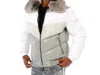 Jordan Craig Sugar Hill Nylon Puffer Jacket In Arctic White