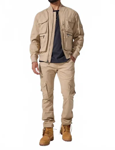 Jordan Craig Xavier Og Cargo Pants In Khaki In Green