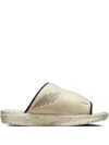 Jordan Crater Double-strap Slides In White