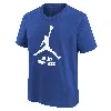 Jordan Dallas Mavericks Essential Big Kids'  Nba T-shirt In Blue