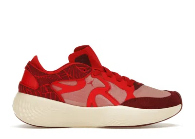 Pre-owned Jordan Delta 3 Low Se Sail (women's) Sneakers In Team Red/muslin/university Red