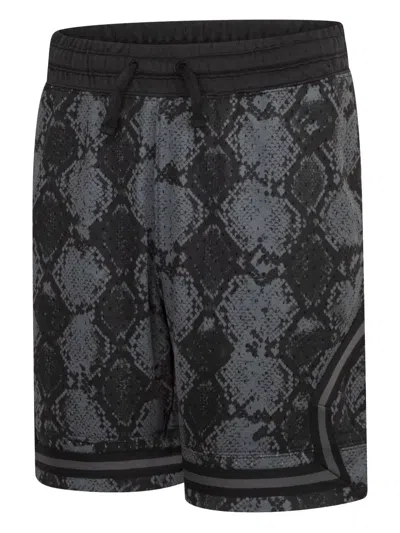 Jordan Kids' Drawstring Shorts In Grey
