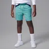 Jordan Dri-fit Big Kids' Baseline Mesh Shorts In Green