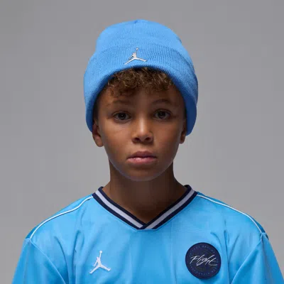 Jordan Dri-fit Big Kids' Beanie In Blue