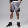 Jordan Dri-fit Big Kids' Mj Printed Sport Diamond Shorts In Grey