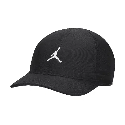 Jordan Dri-fit Club Unstructured Curved Bill Cap In Black