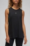 Jordan Nike Air  Sport Mesh Tank Top In Black