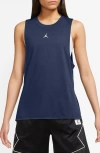 Jordan Women's  Sport Diamond Tank Top In Midnight Navy