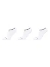 Jordan Dri-fit Everyday No-show Logo Socks (set Of Three) In White