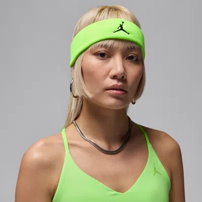 Jordan Dri-fit Jumpman Headband In Gold