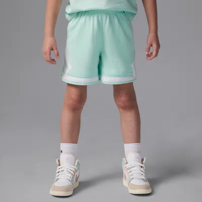 Jordan Dri-fit Little Kids' Diamond Shorts In Green