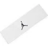 Jordan Dri-fit Performance Sport Headband In White/black