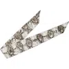 Jordan Dri-fit Performance Sport Tie Headband In Khaki/light Bone/black