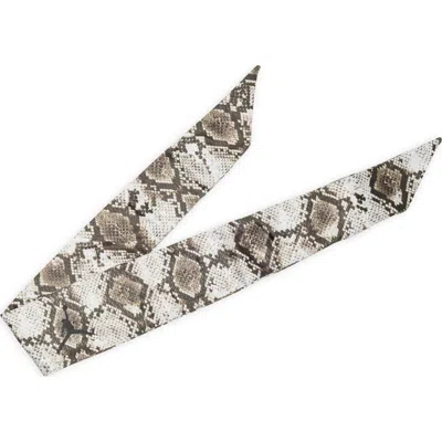Jordan Dri-fit Performance Sport Tie Headband In Khaki/light Bone/black