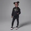 Jordan Dri-fit "see Me Shine" Toddler 2-piece Leggings Set In Black