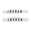 Jordan Dri-fit Skinny Arm Bands (2-pack) In White