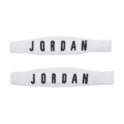 Jordan Dri-fit Skinny Arm Bands (2-pack) In White