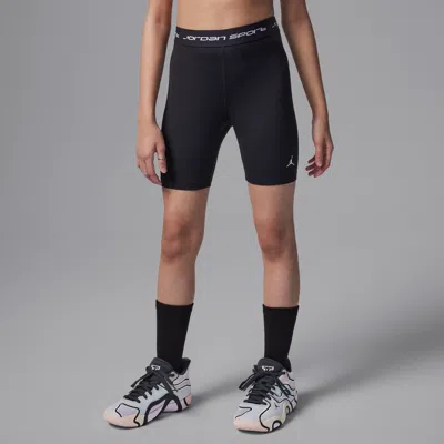 Jordan Dri-fit Sport Big Kids' Bike Shorts In Black