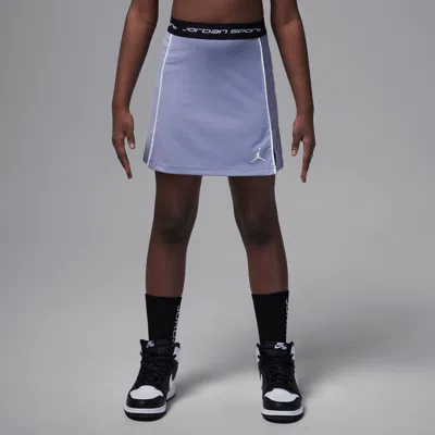 Jordan Dri-fit Sport Big Kids' Skort In Blue
