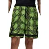 Jordan Dri-fit Sport Diamond Mesh Shorts In Green