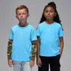 Jordan Dri-fit Sport Little Kids' Core T-shirt In Blue