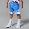 Jordan Dri-fit Sport Little Kids' Diamond Shorts In Blue