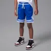 Jordan Dri-fit Sport Little Kids' Diamond Shorts In Blue
