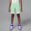 Jordan Dri-fit Sport Little Kids' Diamond Shorts In Green