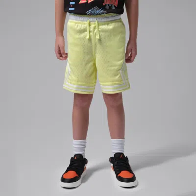 Jordan Dri-fit Sport Little Kids' Diamond Shorts In Green