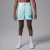 Jordan Big Girls Jumpman Training Mesh Shorts In Blue