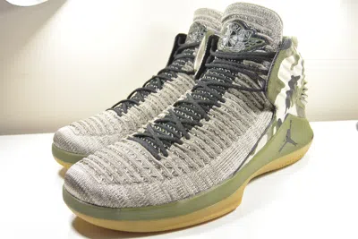 Pre-owned Jordan Ds Nike 2018 Air  32 Xxxii Aa1253-200 Veterans Day 10 - 13 Camo 1 11 3 4 5 In Medium Olive/black-desert Camo