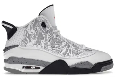 Pre-owned Jordan Dub Zero Cement (2020) Sneakers In White/black/cement Grey In Multi