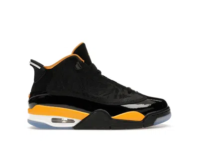 Pre-owned Jordan Dub Zero Sneakers In Black/white/taxi
