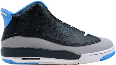 Pre-owned Jordan Dub Zero Sneakers In Wolf Grey/university Blue/classic Charcoal