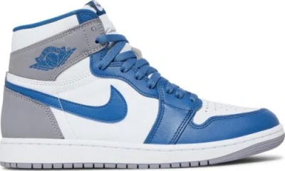 Pre-owned Jordan [dz5485-410] Mens Air  Retro 1 High Og 'true Blue' In White