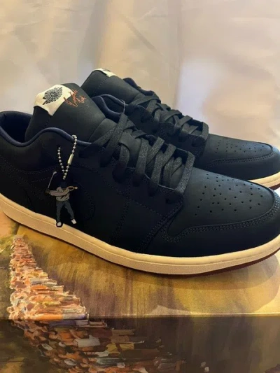 Pre-owned Jordan Eastside Golf × Nike Air  1 Low "out The Mud" Dv1759-448 [us 6-13] In Blue