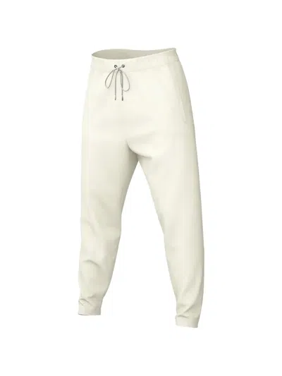 Jordan Elastic-waist Track Pants In White