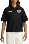 JORDAN JORDAN EMBROIDERED SHORT SLEEVE WORKWEAR BUTTON-UP SHIRT