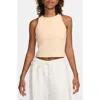 Jordan Essential Racerback Tank In Guava Ice/white