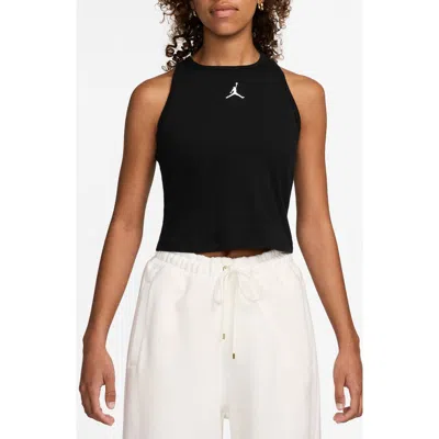Jordan Essential Racerback Tank In Black