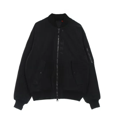 Jordan Essential Statement Men's Jacket Ma-1 Jacket Black/gym Red